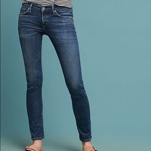 Ankle length low rise Citizens of Humanity jeans